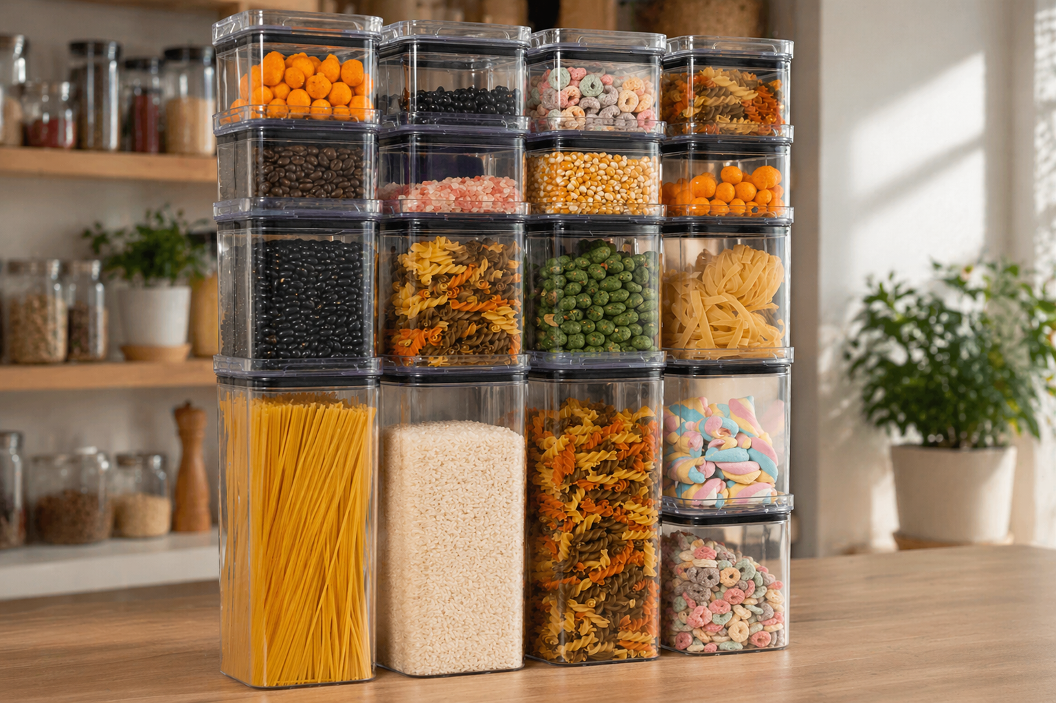 Despensa organizada com alimentos secos (1)